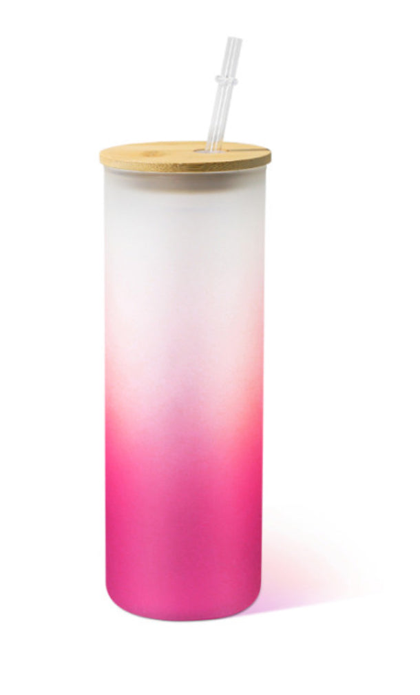 Custom Frosted Glass Tumbler