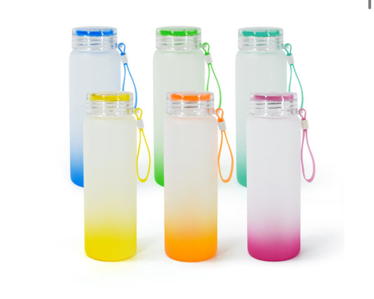 Custom Frosted Glass Tumbler