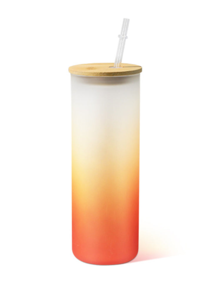 Custom Frosted Glass Tumbler